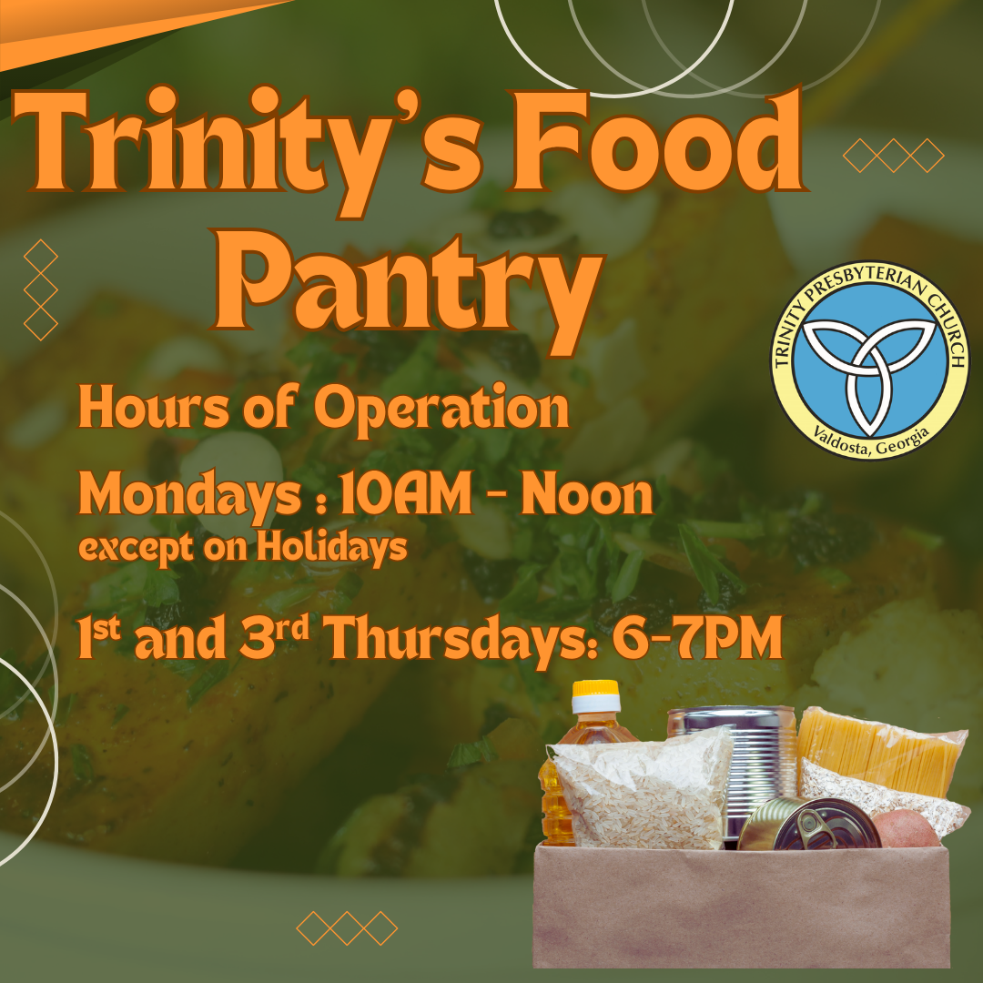 Trinity Food Pantry Sign 2
